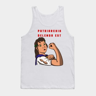 Patriarchia Delenda Est Tank Top